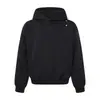 Moletom com capuz masculino, marca trendy cleanfit, estilo high street, bordado personalizado, blusa de manga comprida esportiva solta desconstruída irregular