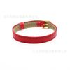 (Couro Sintético 8mm) Pulseira de Relógio com Fivela Dourada DIY Letra Pulseira de Pulso Adequada para Usar Pequenos Acessórios Letras