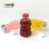 Garrafa Balde de Água para Pet de Grau Alimentício 250-500ml Multi-Capacidade, Garrafa Plástica para Chá com Leite de Sago de Manga e Chá de Frutas