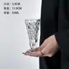 Jarrón de Vidrio Creativo Europeo para Encimera Decoración de Mesa de Noche en Casa Jarrón Decorativo Retro Exquisito para Tocador