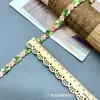 Huwai Novo Solúvel em Água Bordado Gradiente Colorido Flor Acessórios Sapatos, Chapéus, Bolsas, Acessórios para Roupas Femininas Atacado