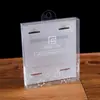 Cajas de Embalaje Personalizadas de Plástico PVC para Ropa Interior, Cajas de PP con Orejas para Colgar, Cajas de Plástico Plegables de PET para Exportación, con Tapas, para Embalaje Separado y Uso Portátil