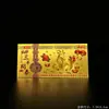 Año Nuevo del Cordero Billete de Oro de 100 Yuanes Acrílico Lámina de Oro Billete Conmemorativo Juego de Sobres Rojos Banco de Seguros Tráfico Conducción Regalo Venta al por Mayor