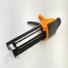 Pistola de Pegamento para Vidrio Transfronteriza, Recubierta Dura, Pistola de Pegamento Manual Metálica Giratoria, Ahorradora de Mano de Obra, Universal para Pegamento Blando