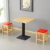 Nuevas mesas y sillas de comedor para restaurantes comerciales, taburetes para tiendas de fideos, juegos para desayunos, hot pot picante, té de leche y tiendas de snacks