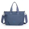 Bolso de Hombro de Gran Capacidad, Bolso Tote Simple y Ligero, Bolso de Nylon Moderno, Casual y Versátil, Bolso Portátil para Documentos de Mujer