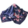 Pañuelo de Seda Cuadrado de 90cm Pañuelo para la Cabeza de Mujer 38 Pañuelo de Seda Satinada Cuadrado Grande para Festivales Stock Disponible Pañuelo de Regalo Cinta