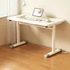 Atacado do fabricante mesa manual com altura ajustável, mesa de computador de escritório, mesa de escrita para desktop em casa para crianças, mesa de estudo para estudantes com altura ajustável