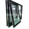 Ventana abatible de aleación de aluminio con certificación estándar australiana, ventana colgante superior, certificación AS2047, puertas y ventanas de aluminio de exportación abiertas por fuera y por dentro