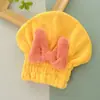 Sombrero de princesa con lazo gorro absorbente para secar el pelo toalla de pelo absorbente engrosada pañuelo para la cabeza artefacto limpieza de cabeza gorro de secado de pelo gorro de ducha