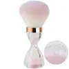 Brocha de Polvo Suelto Portátil Personalizada ODM Transfronteriza Hourglass Cerdas Suaves Brocha Grande para Aplicación de Polvo y Difuminado Perfecto Cangzhou Brocha de Maquillaje