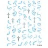 Al por mayor En stock Envío rápido Pegatinas para uñas Funda de teléfono popular Pegatinas para uñas infantiles Estrella Adhesivo Pegatinas para uñas mixtas