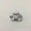 Suministro directo de fábrica tapa de rosca de 13 dientes para botella tapa de aluminio electroquímico muestra botella secundaria tapa de botella de aceite esencial