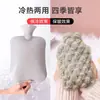 Bolsa de agua caliente de inyección de agua grande de felpa linda cálida bolso de mano para mujer vientre cervical colcha bolsa de agua caliente especial bolso de mano cálido