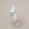 Fio elástico de seda plano importado para usar com contas de cristal corda elástica contas resistentes ao desgaste fio de texto de ágata fio elástico