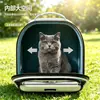 Suministrado directamente por el fabricante, mochila transportadora para mascotas tipo gato, modelo nuevo, portátil, transpirable, apertura lateral, espacio amplio