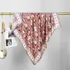 2026 Bufanda Cuadrada Grande Nueva Estampada Venta al por Mayor Moda Francesa Retro Bufanda de Imitación Seda Bufanda Cuadrada para Mujer