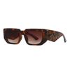 Comercio exterior tendencia retro moderna ojo de gato gafas de sol escocesas callejera europea y americana INS gafas de sol transfronterizas spr112