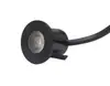 Mini Spot de Madeira 1W 3000K Bivolt Preto Redondo