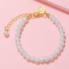 Pulsera de Perlas Marca Nueva Fortuna Fresca Ins Diseño de Nicho Usa Cuentas Regalo de Alta Gama para Novia Mismo Pulsera para Mujeres