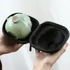 Xícara de Chá Gongfu de Viagem Forno Ru Xícara Rápida Portátil Um Bule Um Copo Conjunto de Chá de Cerâmica Conjunto de Presente de Viagem para Negócios