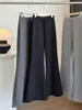Pantalones casuales acampanados con cordón de estilo minimalista coreano para mujer, nueva colección otoño 2026, de cintura alta, corte holgado, casual, hasta el suelo, pants deportivos