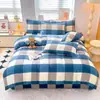 Juego de Ropa de Cama de Cuatro Piezas 2026 Estilo Nuevo Sábana, Funda de Colcha, Funda de Edredón, Universal para Todas las Estaciones, Juego de Tres Piezas para Dormitorio Estudiantil 4