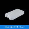 Placa de Hielo Rellena de Agua Ladrillo de Hielo Reutilizable Puesto Comercial Ventilador de Aire Acondicionado Almacenamiento en Cadena de Frío Incubadora de Cristales de Hielo Cesta de Almacenamiento en Frío Hielo