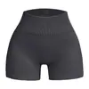 Pantalones Cortos de Yoga con Hilo Transfronterizos, Pantalones Cortos Deportivos de Fitness de Cintura Alta para Exteriores, Correr, Casuales, de Secado Rápido