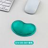 Almohadillas de Cristal Creativas en Forma de Corazón para Uso de Oficina Silicona Transparente Lindas Almohadillas para la Muñeca Stock Listo de Fábrica Venta al por Mayor