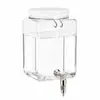 Garrafa de água para papagaio com torneira, grande capacidade 750ml, bebedouro para animais de estimação para coelhos, chinchilas e pequenos animais