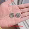Moneda de Latón Montaña de Cinabrio Fantasma Redonda para Gastar Hebilla Ping An Colgante Ojal Cadena para Teléfono Móvil Bolsa Taoísta Bagua Cinabrio Rojo