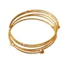 Venta Caliente Transfronteriza Europea y Americana Pulsera de Pulsera de Perlas Ligeras de Primavera de Múltiples Capas de Oro de Arena Vietnamita Moderna y Sencilla Suministro de Aliexpress Amazon