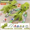 Pista de Transformación Tyrannosaurus Rex de Dinosaurio para Niños Juguete de Coche para Niño Regalo para Negocios Supermercado Venta al por Mayor Dropshipping Envío Gratis