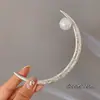 Pinza para el pelo Retro Genial Estilo Chino Nuevo Plata Miao de Imitación, Pinza para el Pelo con Borla, Pinza para el Pelo Estilo Antiguo Estilo Palacio, Pinza para el Pelo