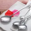 Colher Redonda de Aço Inoxidável da Série Champion para Jantar em Casa, Talheres Ocidentais de Aço Inoxidável, Colheres Estilo Ocidental, Pode ser Gravada a Laser com Logo