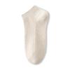 Calcetines Cortos de Verano para Mujer de Doble Costura 10A Antibacterianos Absorbentes de Sudor Resistentes al Olor Versátiles Calcetines Cortos de Canalé Calcetines Casuales de Verano para Mujer