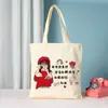 Bolsa de lona de bendición para estudiantes, adecuada para llevar libros a clase, clases de arte, sesiones de tutoría, como bolsa de compras o como regalo para clases de entrenamiento