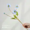 Buquê de flor de papoula artificial realista de alta qualidade da Islândia, arranjo de flores artificiais para sala de estar e mesa de jantar, decoração para fotos