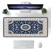 Mouse Pad, Ampliado e Espessado com Borda Reforçada, Tamanho Grande para Uso no Escritório, Mousepad de Alta Qualidade para Meninas, Protetor de Mesa Resistente a Manchas