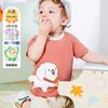 Ropa para Niños al por Mayor Camiseta de Manga Corta para Bebé Verano Nuevo Estilo Unisex Moda para Bebé Delgado Top Exterior Algodón Puro