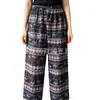 Directo del fabricante: Pantalones de pijama de seda de algodón para mujeres de mediana edad y mayores, talla grande, se pueden usar fuera, artículo popular con excelentes críticas, estilo casual