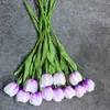 Flor de tulipa hidratante para manos accesorios de fotografía flor decorativa ramo de flores de simulación linterna terminada tulipa
