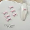 Accesorios de Arte para Uñas Mini Moño al por Mayor, Color Sólido, Tridimensional, Versátil, Decoraciones de Moño para Uñas Portables de Estilo Francés Simple
