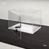 Caja de Exhibición de Acrílico con Puerta con Cerradura, Caja de Almacenamiento a Prueba de Polvo para Figuras de Modelos, Cajas Sorpresa, Bloques de Construcción y Vitrina para Muñecas