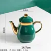 Juego de Tarros Cerámicos para Condimentos, Estilo Nórdico de Lujo Ligero, Recipiente para Condimentos de Cocina, Tarro de Sal, Botella de Aceite, Tarros Domésticos para Condimentos