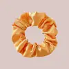 Scrunchies de tecido acetinado de 40 cores, transfronteiriços europeus e americanos, elásticos de cabelo Amazon, faixas elásticas, acessórios de cabelo da moda