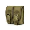 Sistema Molle Pacote de Expansão Dupla Acessórios de Acampamento ao Ar Livre Bolsa de Armazenamento Bolsa de Anexo para Colete Tático Em Estoque