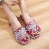 Pantuflas de Tela con Suela de Tela para Parejas Hogar Interior No Dañan el Piso Silenciosas Verano Cuatro Estaciones Primavera, Otoño e Invierno Pantuflas de Suela Suave para Hombres y Mujeres