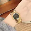 Relógio para Estudantes Femininas Versão Coreana Simples Casual Influenciador do Tiktok Jiaomei Mesmo Estilo Clássico Literário Retrô Quartzo Pequeno Relógio Preto